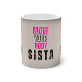 Color-Changing Motivational Mug, Fun Coffee Cup, Fitness Gift, Unique Tea Mug, Personalized Present, Inspirational Drinkware